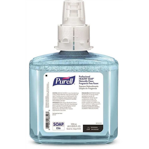 Purell Professional Healthy Soap Naturally Clean Foam 1200 Ml Refll, Case Of 2