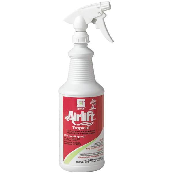 Spartan Airlift Air Freshener, Tropical Scent, 1 Qt, Case Of 12