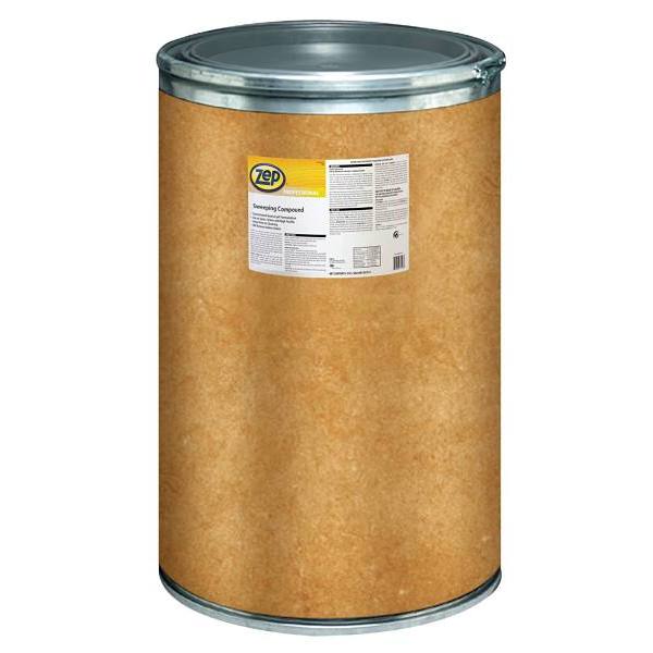 Zep Sweeping Compound, Oil-Based, Contains Grit, 250 Lb Drum