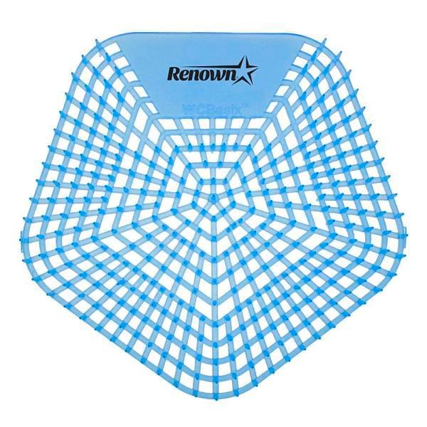 Renown Wcbasix 30-Day Anti-Splash Urinal Screen, Cotton Blossom Scent, Case Of 10