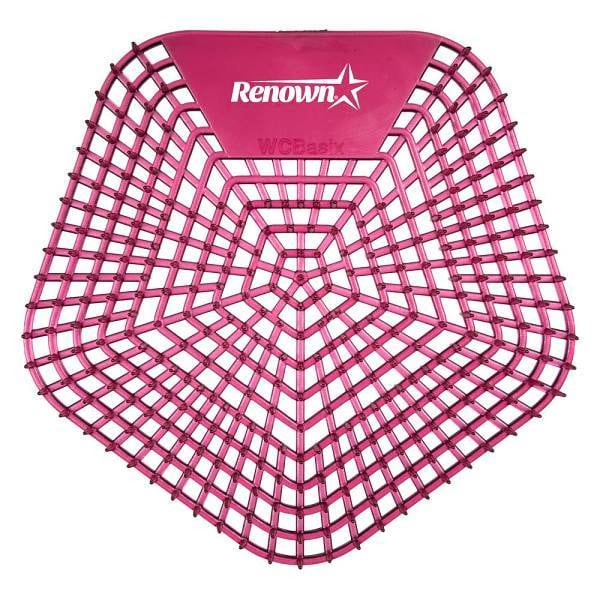 Renown Wcbasix 30-Day Anti-Splash Urinal Screen, Spiced Apple, Case Of 10