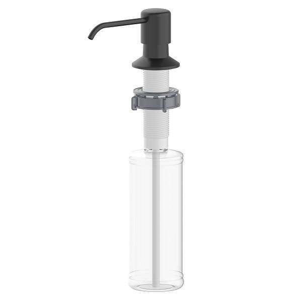 Seasons Metal Head Soap Dispenser, Black