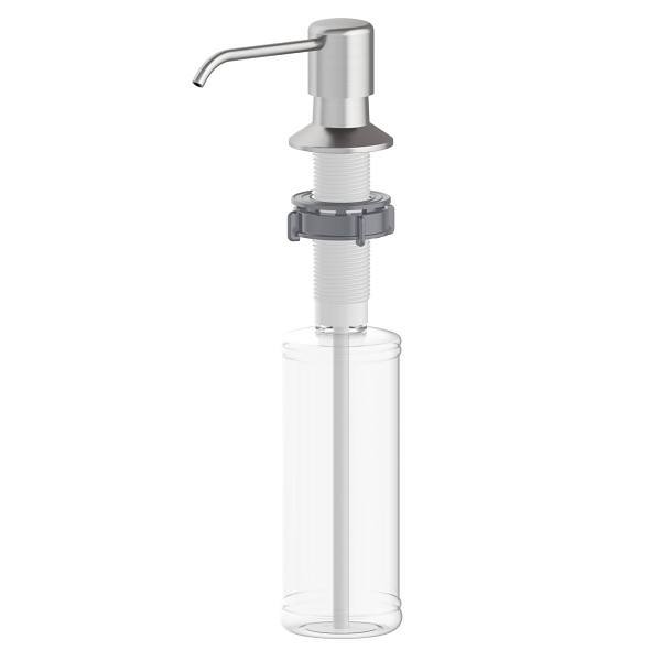 Seasons Metal Head Soap Dispenser, Stainless Steel