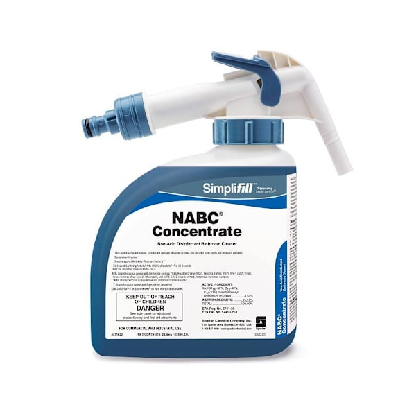 Spartan Simplifill NABC Concentrate, Floral Scent, 2l, Case Of 2