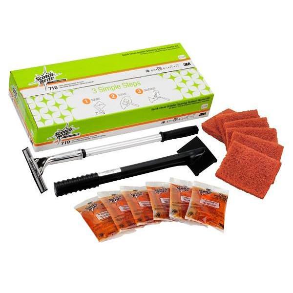 3M Quick Clean Griddle Cleaning System Starter Kit 710