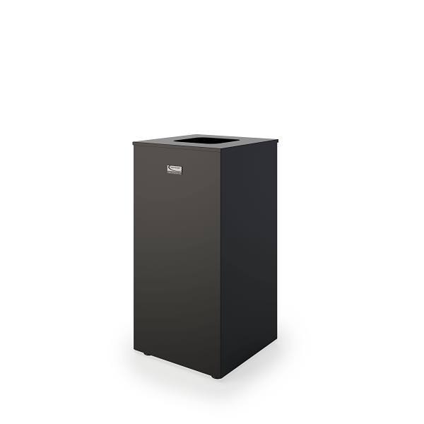 Suncast Commercial Square Metal Decorative Can