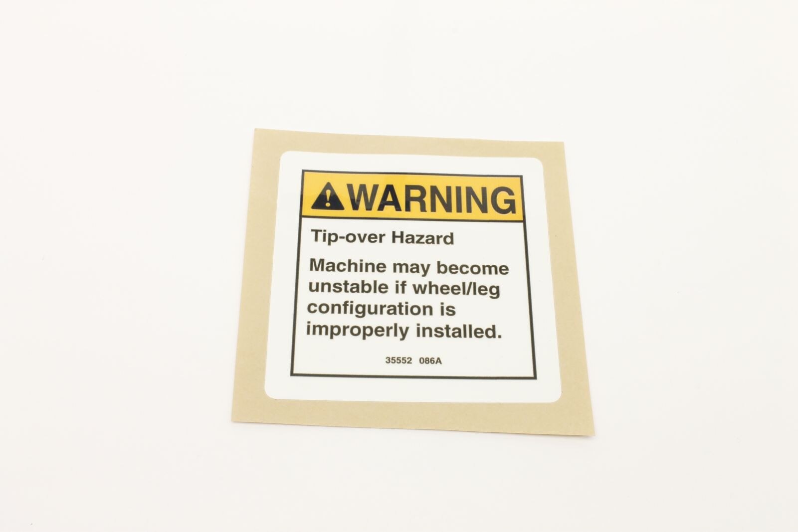 Genie Part # 35552GT – Warning Decal