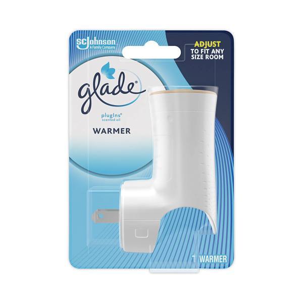 Glade Plug-Ins Scented Oil Warmer Holder, 4.45 X 6.25 X 11.45, White