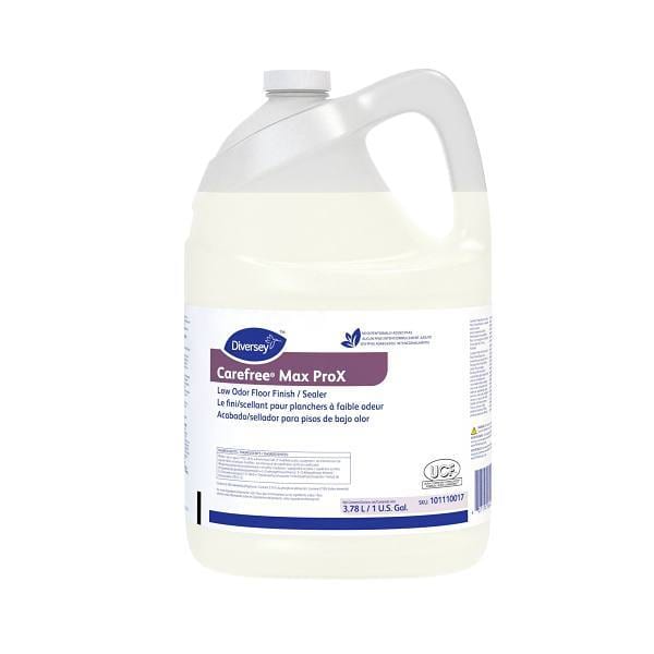 Diversey Carefree Max Prox Low Odor Floor Finish Sealer, Case Of 4