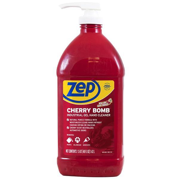 Zep 48 Oz. Cherry Bomb Industrial Hand Cleaner Case Of 4