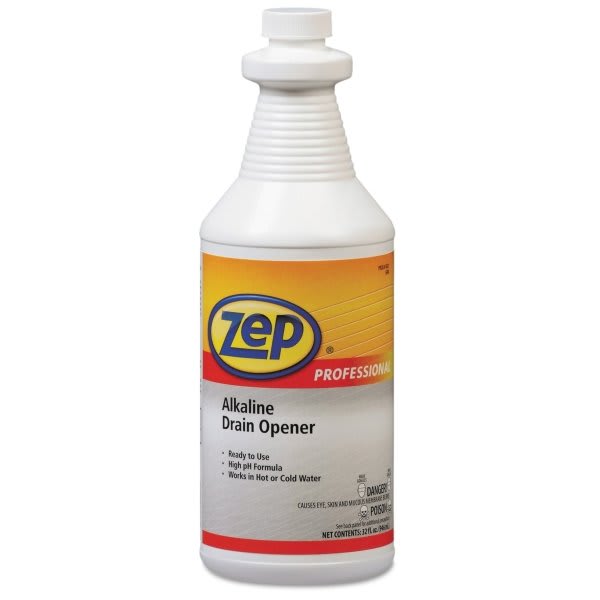 Zep Alkaline Drain Opener (12-Carton)