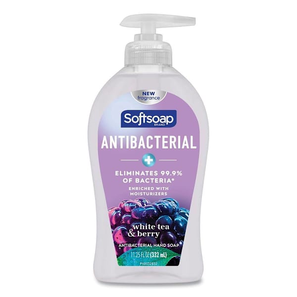 Antibacterial Hand Soap, White Tea And Berry Fusion Scent, 11.25 Oz, 6/Carton