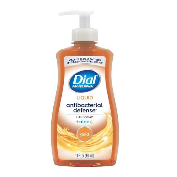 Dial Corporation Gold Liquid Hand Soap Pump, 11 Oz, Case Of 12