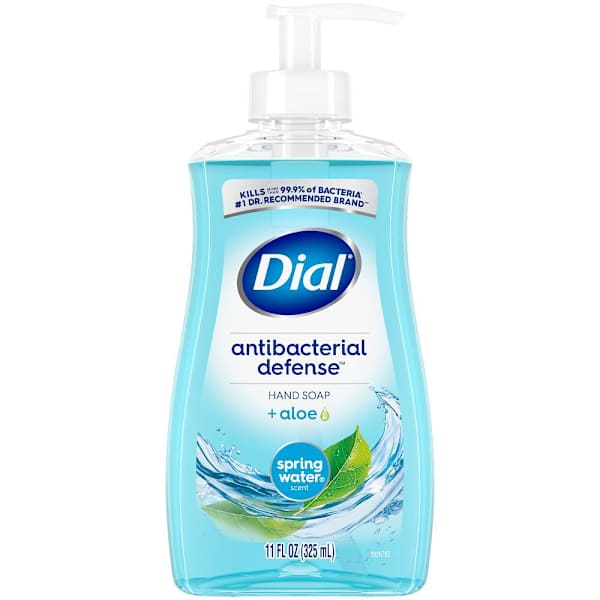 Dial Antibacterial Defense™ Spring Water Liquid Hand Soap, 11oz Case Of 12