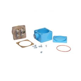 Warrick-Gems Sensors & Controls 3E4B 4-Probe Fitting Red Brass