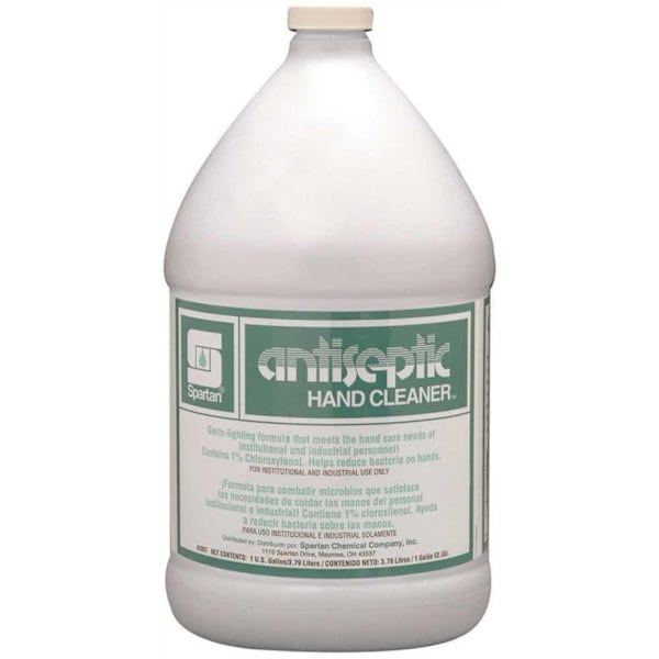 Spartan Antiseptic Hand Cleaner, Pleasant Scent, 1 Gal, Case Of 4
