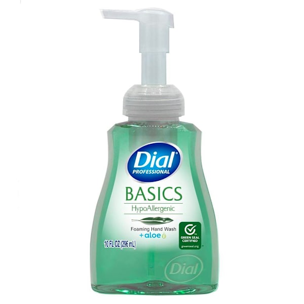 Dial Corporation Professional Basics Hypoallergenic Foaming Hand Wash Case Of 8
