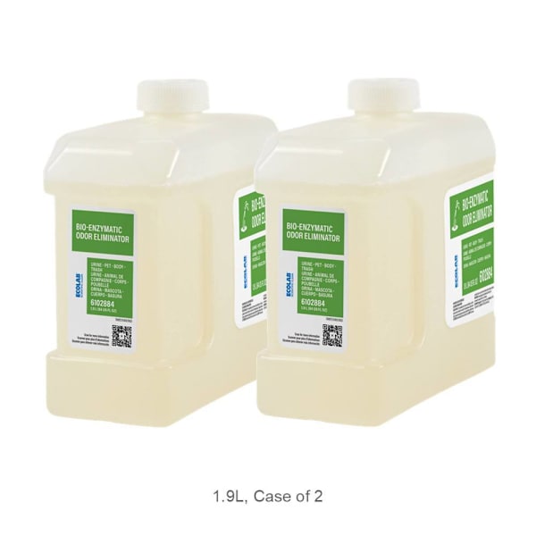 Ecolab Scientific Clean Bio-Enzymatic Odor Eliminator - 1.9 L Case Of 2