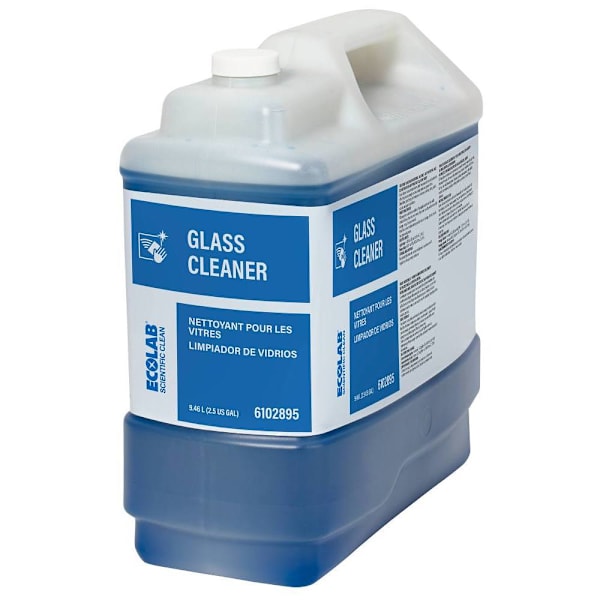 Ecolab Scientific Clean Glass Cleaner - 2.5 Gal