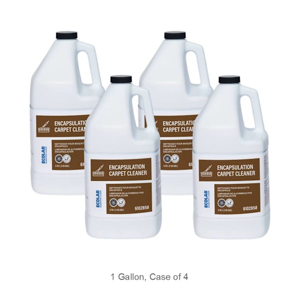 Ecolab Scientific Clean Encapsulation Carpet Cleaner - 1 Gal, Case Of 4