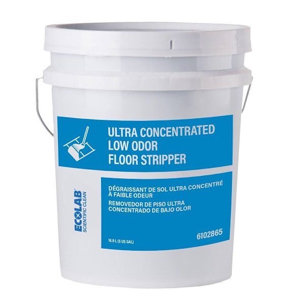 Ecolab Scientific Clean Ultra Concentrated Low Odor Floor Stripper - 5 Gal