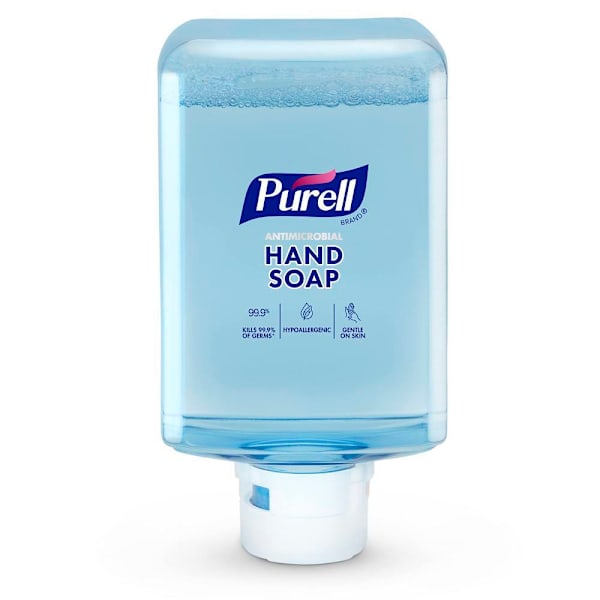 PURELL Purell Antimicrobial Foaming Hand Soap 1200 mL Refill Package Of 2