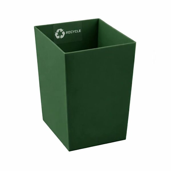 Hapco Dual Chamber Resin Liner Green With Recycle Decal Case Of 6
