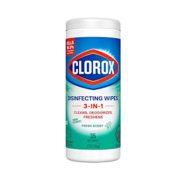 Clorox 75-Count Fresh Scent Bleach Free Disinfecting Cleaning Wipes