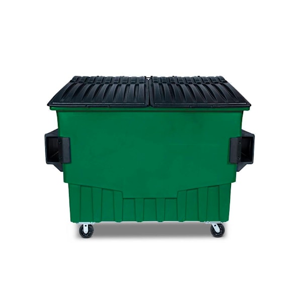 Toter Dumpster 2000 lbs. Capacity Front Load 4 Cubic Yards Green