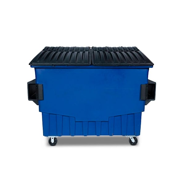 Toter 4 Cubic Yard 2000 Lbs. Capacity Front Load Container Blue