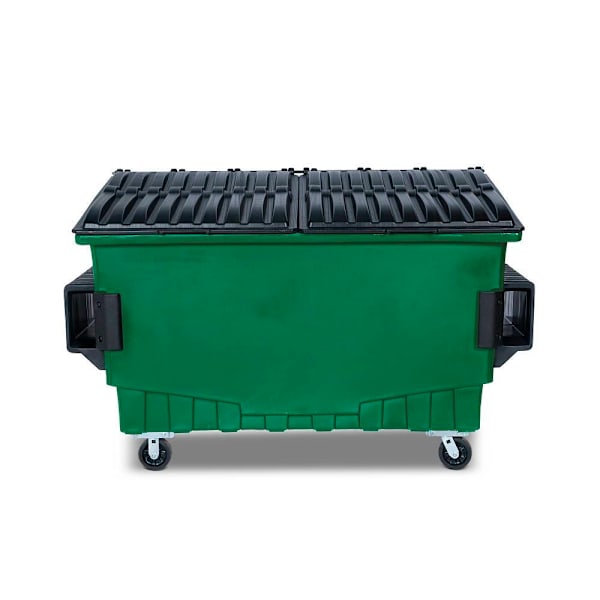 Toter Dumpster 1000 lbs. Capacity Front Load 2 Cubic Yards Green
