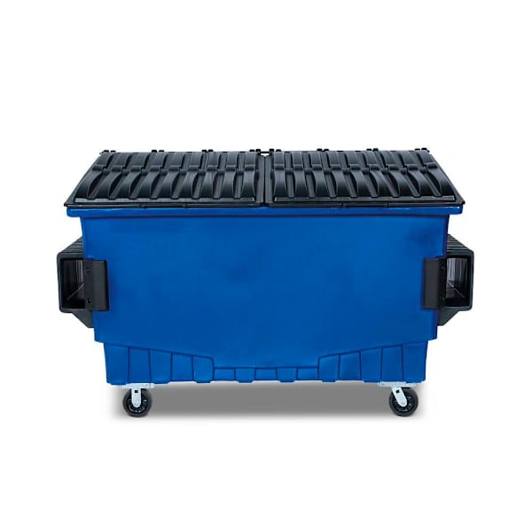 Toter 2 Cubic Yard 1000 Lbs. Capacity Front Load Container Blue