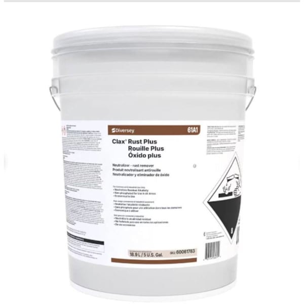 Clax Rust 61a1 5-Gallon Neutralizer Rust Remover