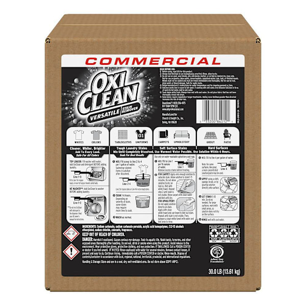 Oxiclean Versatile Stain Remover 30 Lb.