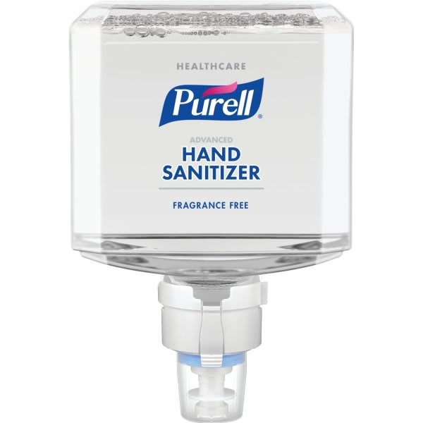 Purell Healthcare Advanced Hand Sanitizer Gentle & Free Foam, Fragrance Free, 1200 Ml Refill For Es8 Touch-Free Hand Sanitizer