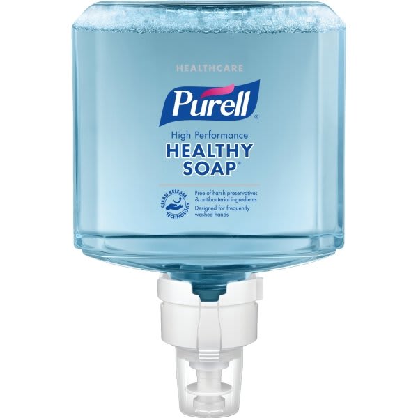 Purell Healthcare Crt Healthy Soap High Performance Foam, Unscented, 1200 Ml Refill For Es8 Tf Soap Dispenser Case Of 2