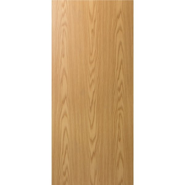 Masonite 24 In. X 80 In. 1.375 In. Flush Alpine Oak Clear Coat Hollow Core Slab Interior Door
