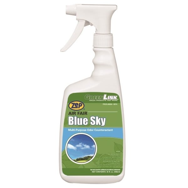 Zep Air Fair Blue Sky Scent Odor Control, 32 Oz, Case Of 12