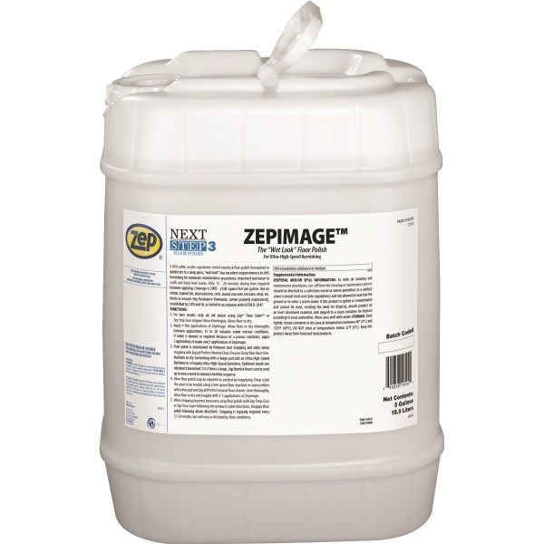 Zep Image High Gloss Floor Finish, 5 Gal