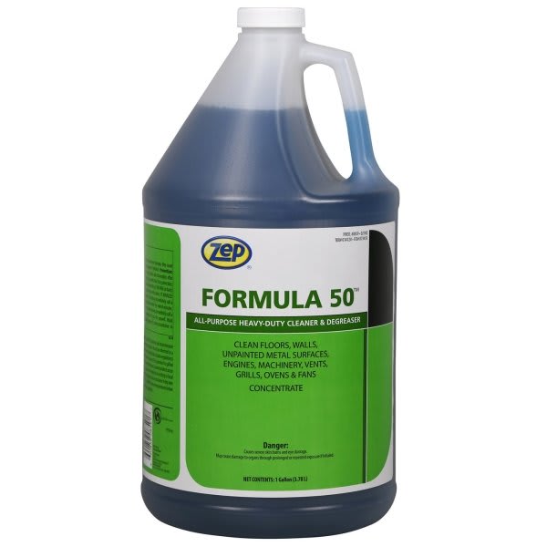 Zep Formula 50 1 Gallon Heavy-Duty Alkaline Cleaner (4-Case)