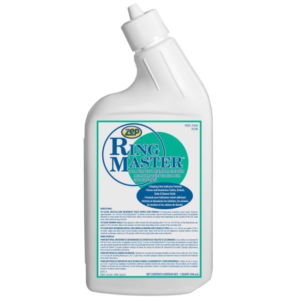 Zep 32 Oz Ring Master Angled Neck All-Purpose Acid Bathroom Cleaner (12-Case)
