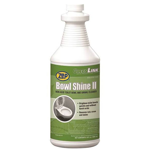 Zep Bowl Shine Ii 32 Oz Non-Acid Toilet Bowl Cleaner And Deodorizer (12-Case)
