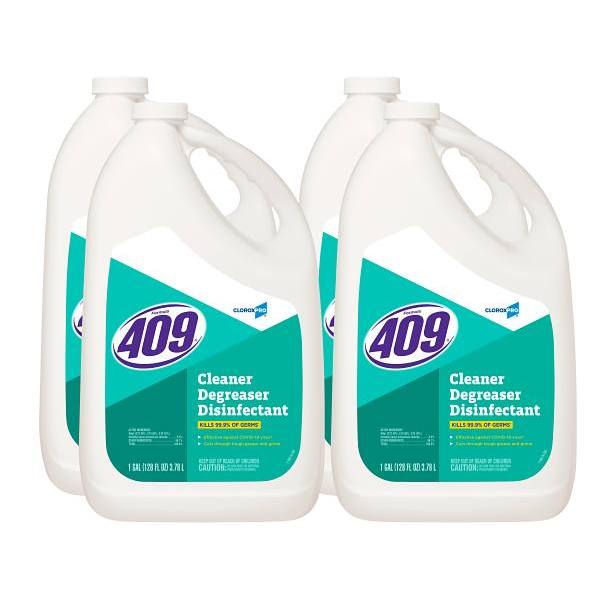 Formula 409 Cleaner Degreaser Disinfectant, Cloroxpro, Refill, 128 Fl Oz, Case Of 4