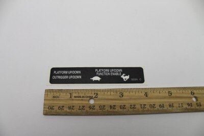 Genie Part # 52324GT – Decal, Label, Up/Down & Fnctn En