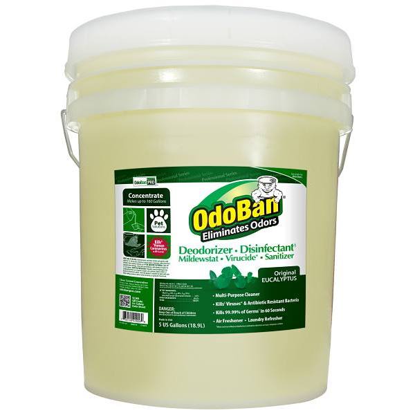Odoban 5 Gallon Concentrate Odor Eliminator And Disinfectant, Eucalyptus
