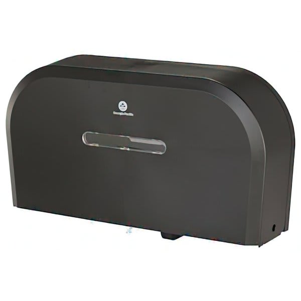 Gp Pro™ Jumbo Jr 2-Roll Side-By-Side Toilet Paper Dispenser (Smoke)