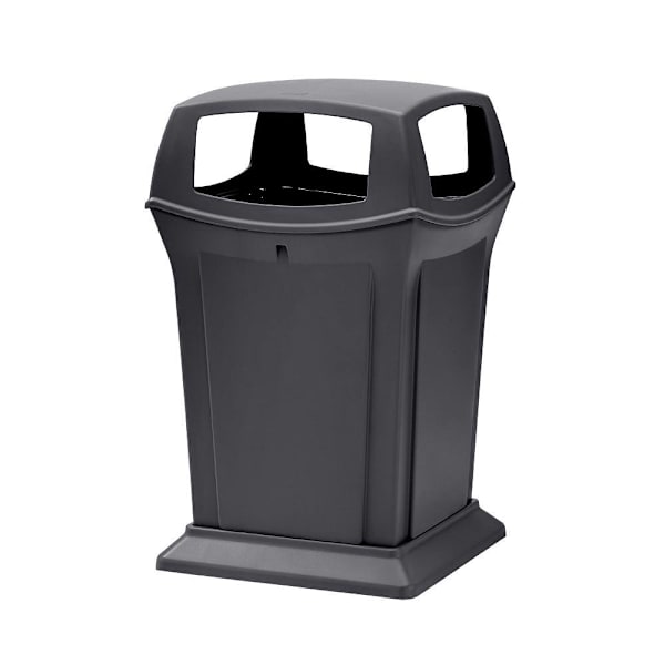 Rubbermaid Commercial Ranger 45 Gallon Trash Can (Black)