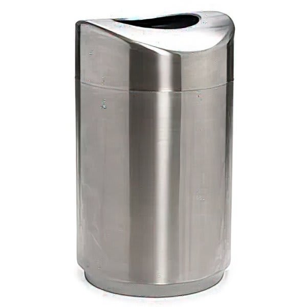 Rubbermaid Commercial Eclipse 30 Gallon Stainless Steel Trash Can (Silver)