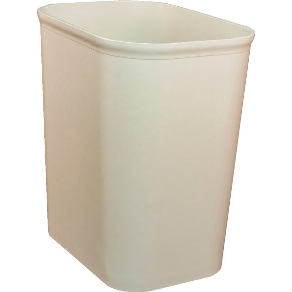 Hapco 14 Quart Ul Approved Plastic Trash Can, Sand