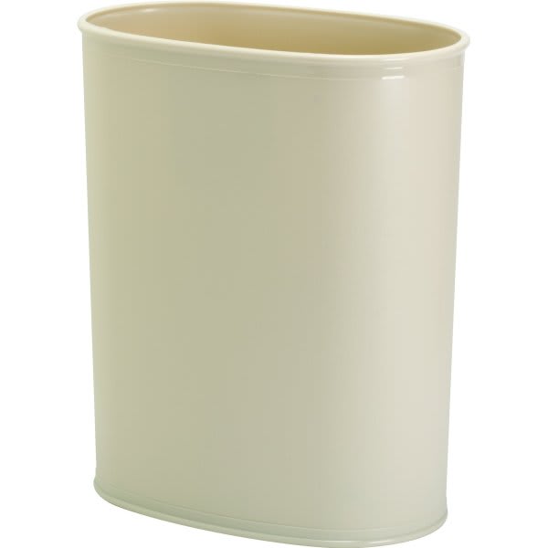 Hapco Design Line 13 Quart Plastic Trash Can, Sand